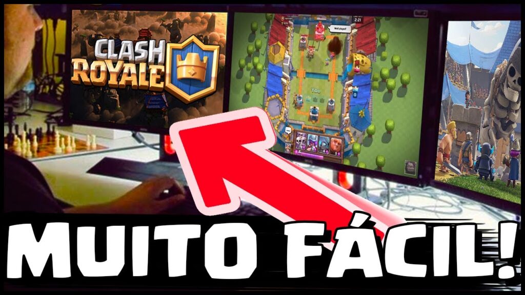 Como jogar clash royale no pc o game de cartas para ios e android 1