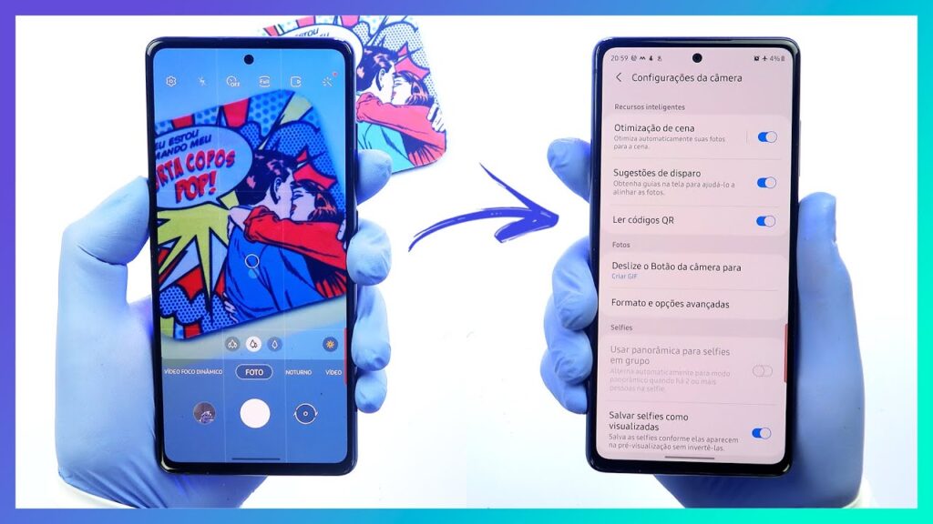 Como baixar novos modos de camera para celulares samsung 1