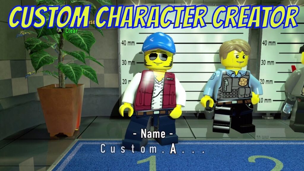 Como personalizar os personagens de lego city undercover 1