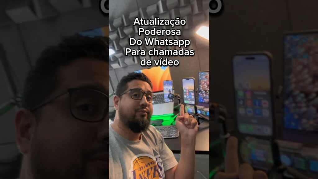 Como fazer chamada de video no whatsapp para iphone 1