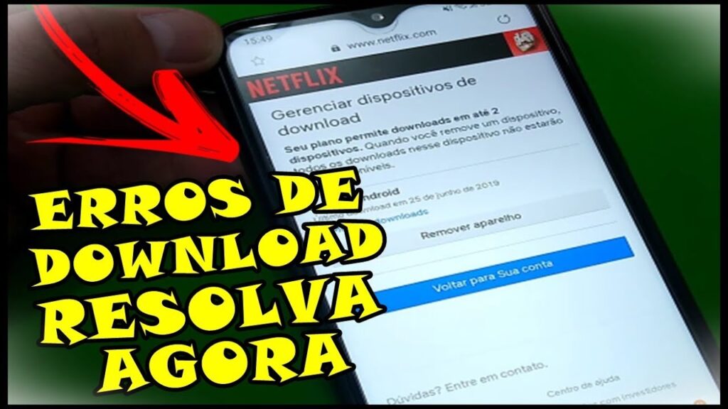 Como renovar um download de filme ou serie na netflix 1