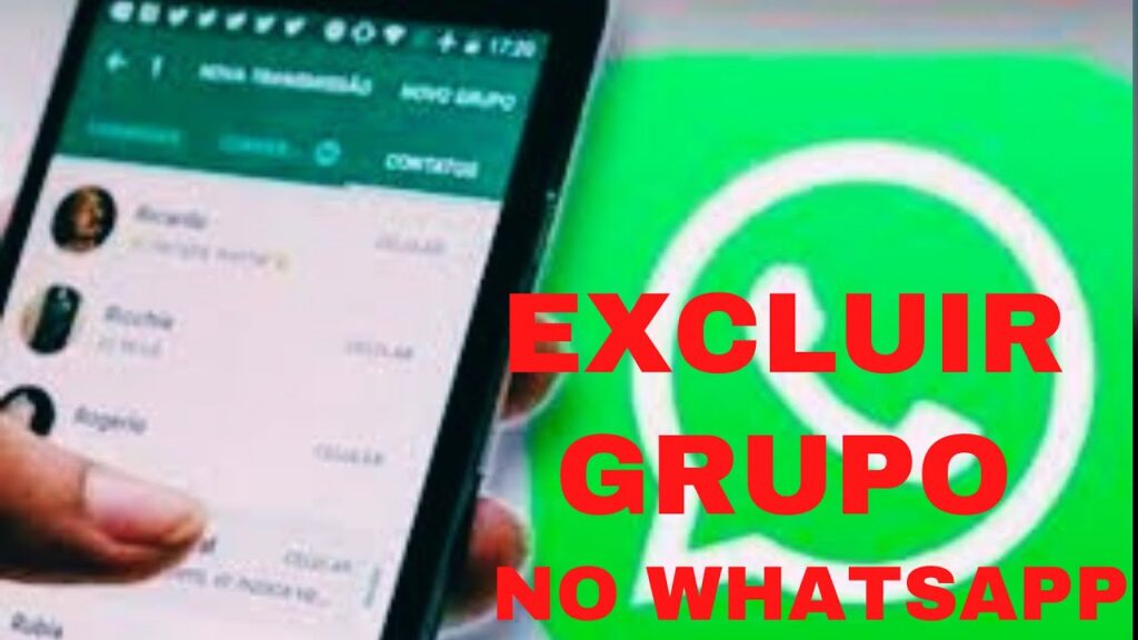 Como excluir um grupo do whatsapp 1