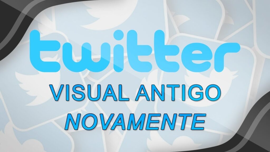 Como voltar ao visual antigo do twitter 1