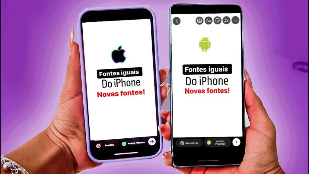Como aumentar fonte do instagram no iphone e no android 1