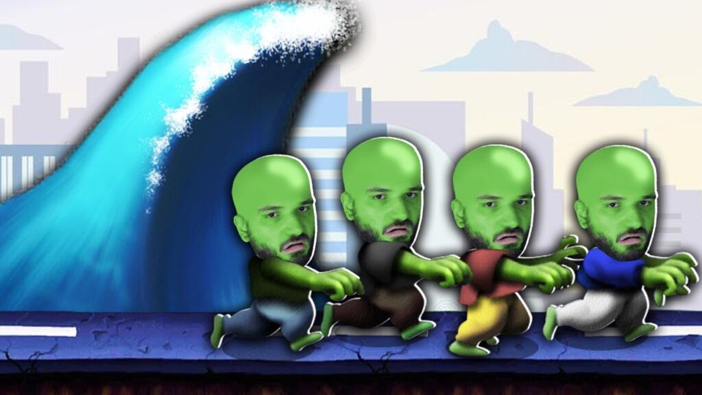 Como jogar o classico zombie tsunami para pc 1