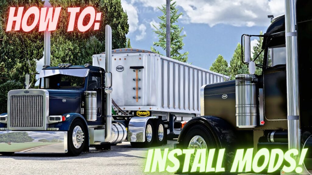 Como fazer o download de mods para o jogo american truck simulator 1