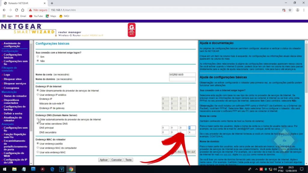 Como configurar um roteador netgear 1