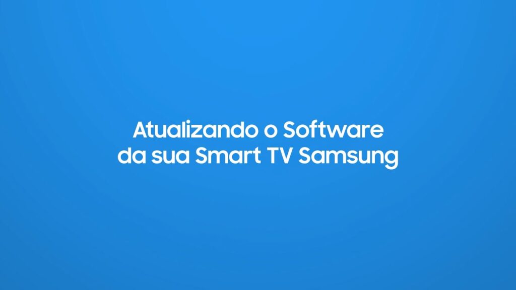 Como atualizar o firmware de uma smart tv samsung pelo pc 1