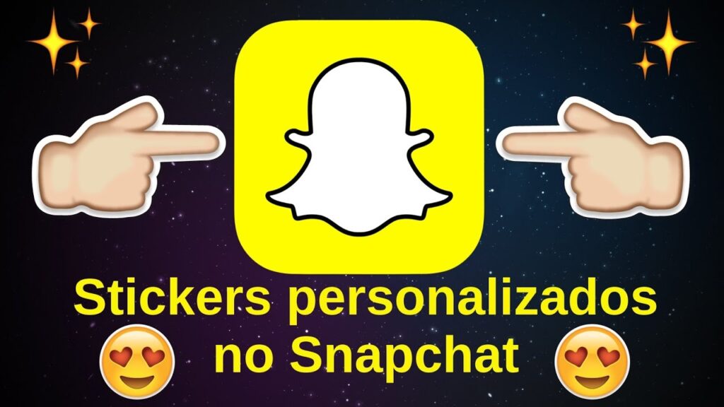 Como criar os stickers personalizados no snapchat 1