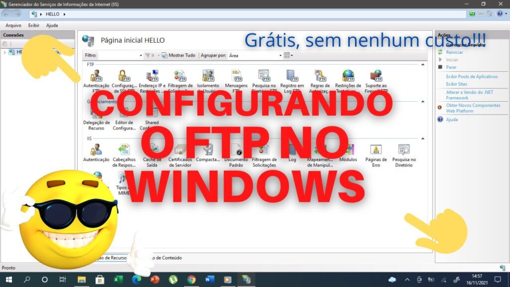 Como conectar servidores ftp no windows sem instalar nada 1