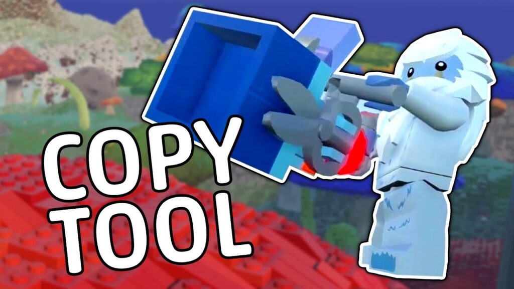 Como utilizar a ferramenta de copiar em lego worlds 1