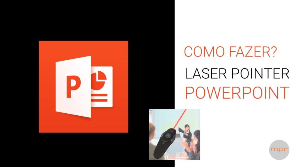 Como transformar o mouse em um apontador laser no powerpoint 1