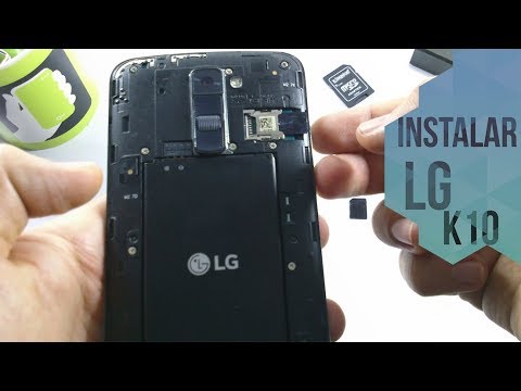 Como colocar chip no lg k10 1