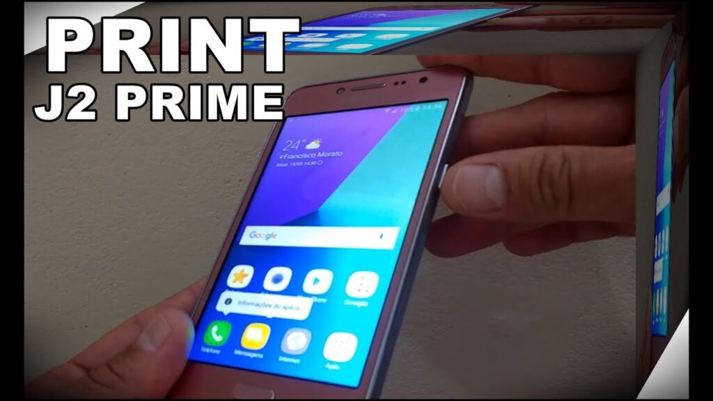 Como tirar print de tela no samsung galaxy j2 prime 1