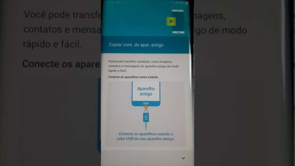 Como transferir os dados de um celular antigo para o galaxy s7 1