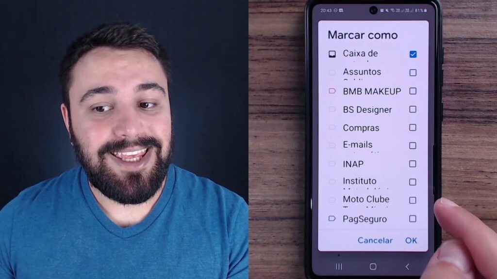 Como ativar e usar marcadores de estrelas coloridas do gmail 1