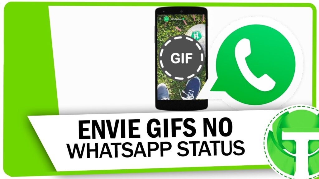 Como postar um gif no status do whatsapp pelo android 1