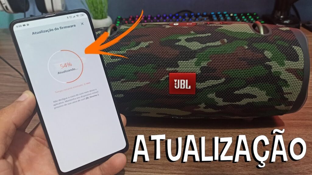Como atualizar o firmware das caixas de som jbl 1