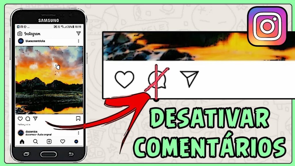 Como desativar comentarios em uma foto do instagram 1