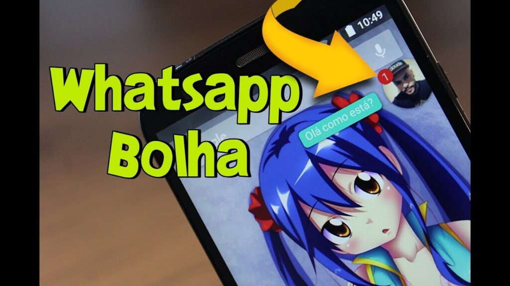 Como usar o whatsbubbles para receber mensagens do whatsapp em bolhas 1
