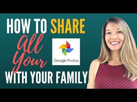 Como compartilhar a sua biblioteca de fotos do google photos com familiares 1
