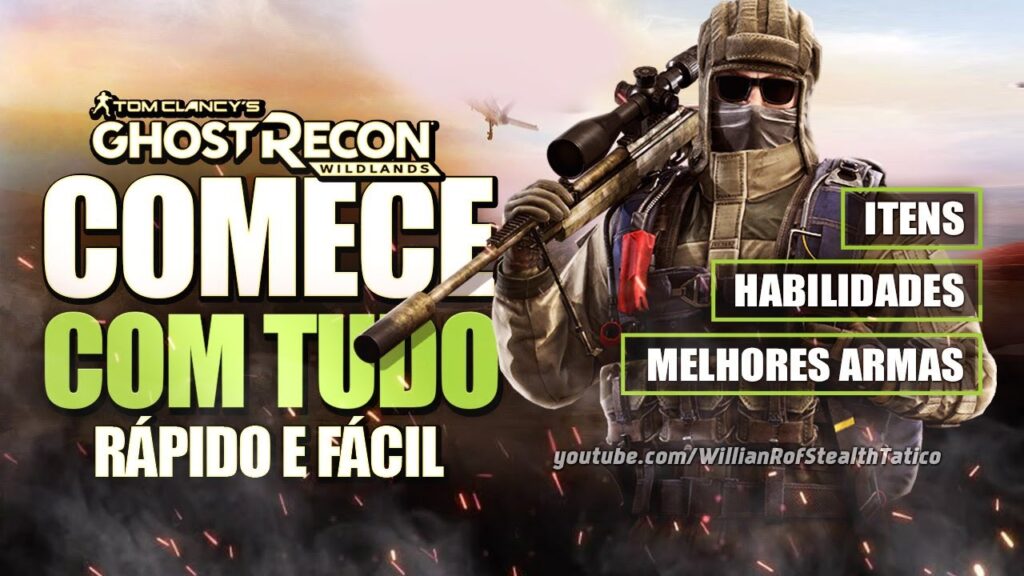 Como pegar o melhor rifle no jogo tom clancys ghost recon wildlands 1