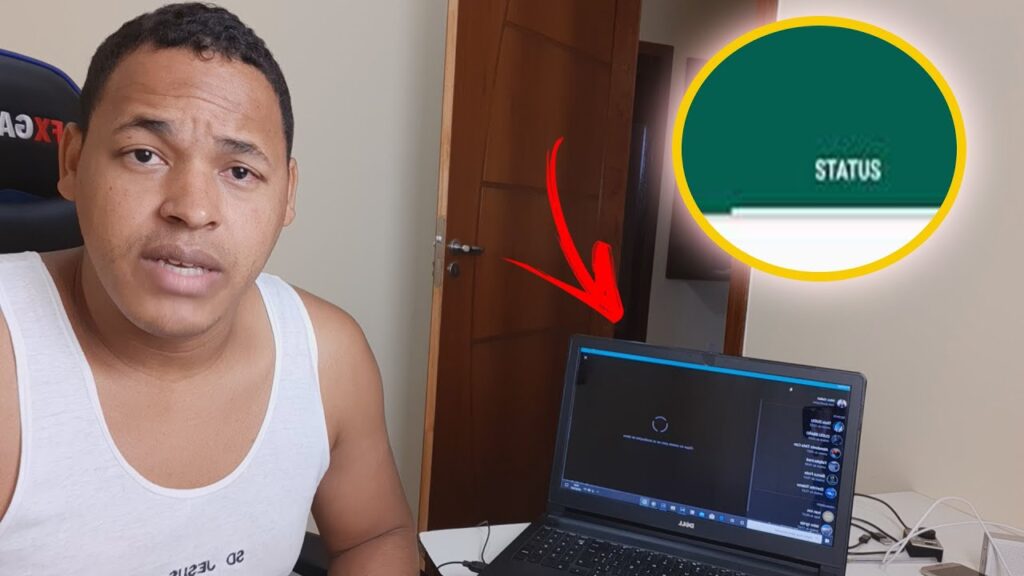 Como ver status do whatsapp no pc 1
