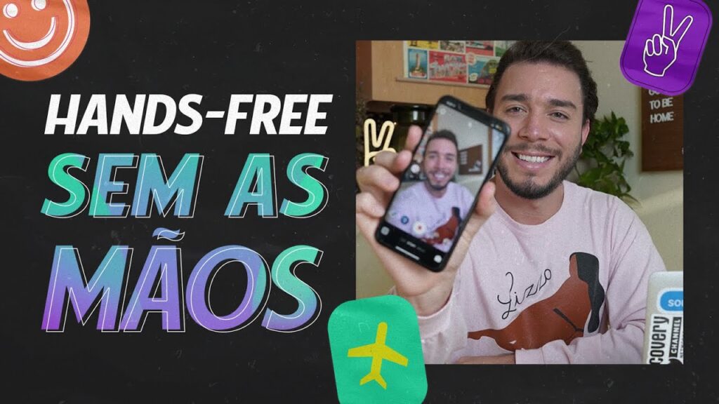 Como gravar um instagram stories sem maos 1