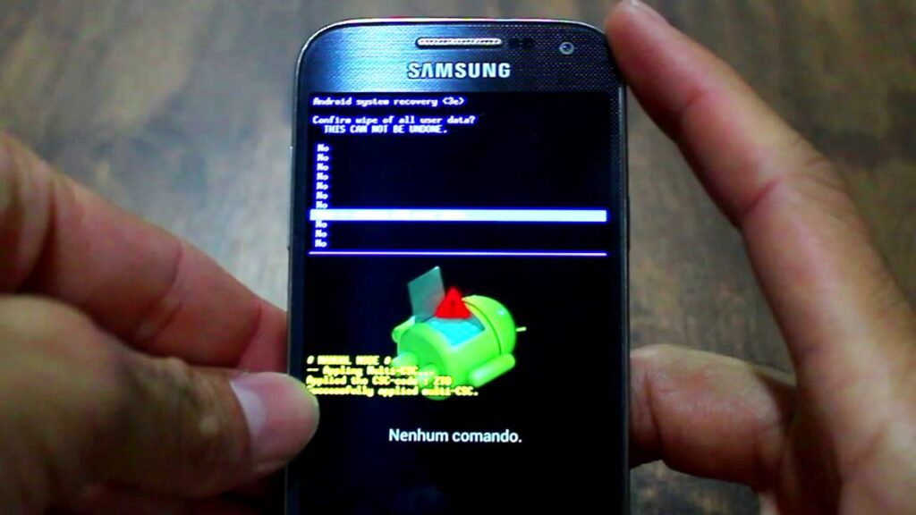 Como resetar o galaxy s4 mini e restaurar configuracoes de fabrica 1