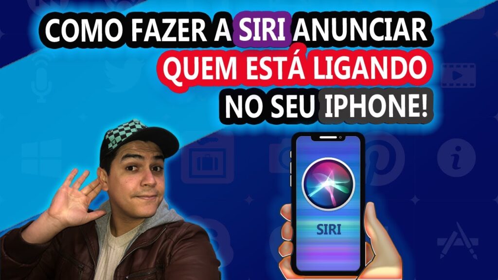 Como fazer a siri falar quem esta ligando para o iphone 1