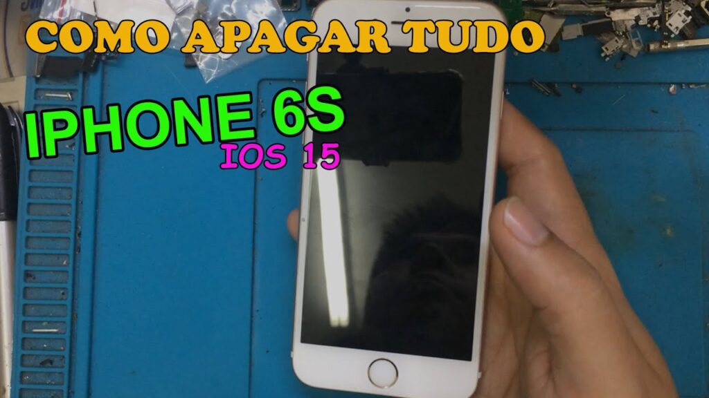 Como resetar o iphone 6 e voltar para configuracoes de fabrica 1