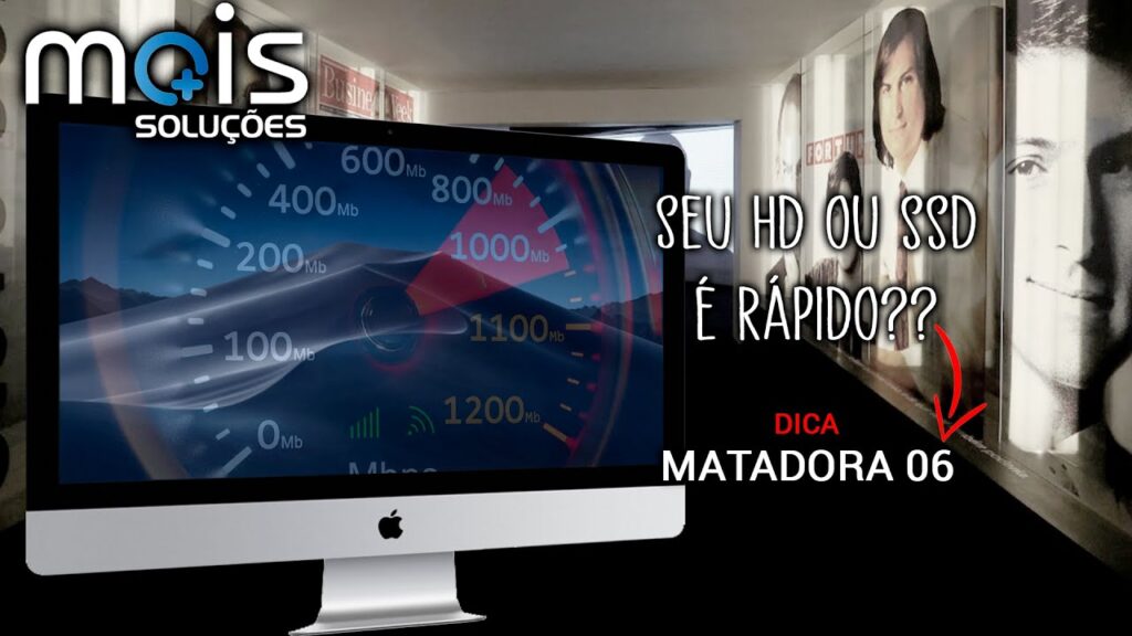 Como medir velocidade do hd ou ssd no mac 1