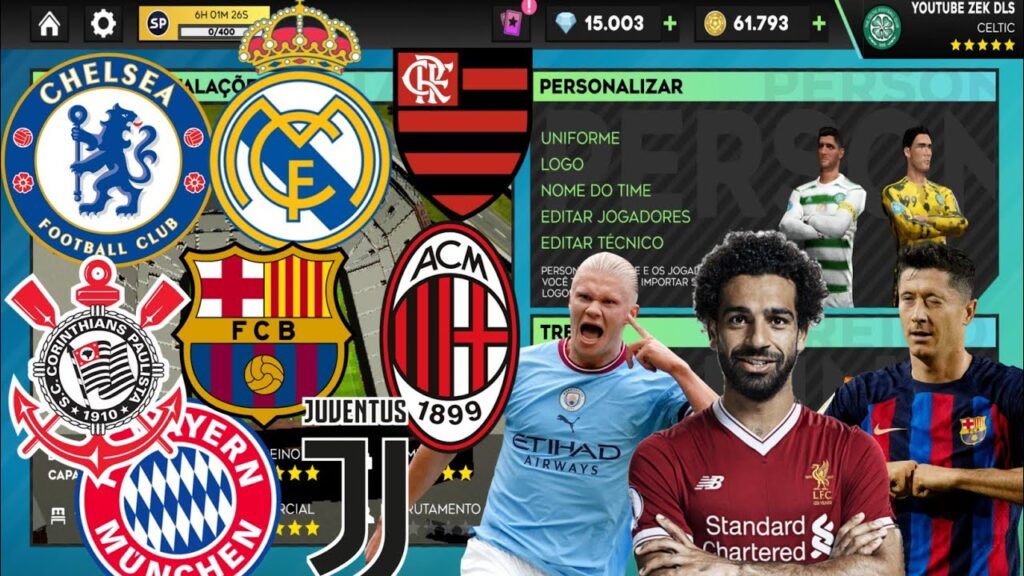 Como fazer o download de logos para o game dream league soccer 1