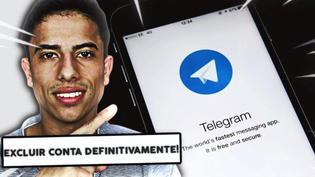 Como deletar sua conta no telegram 1