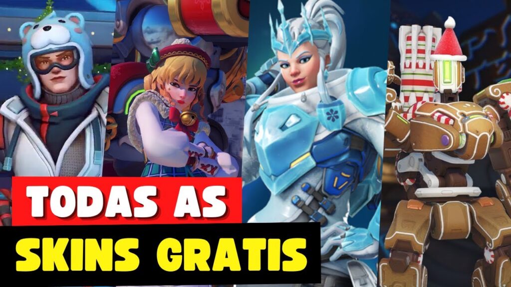 Como comprar novas skins de natal do jogo overwatch 1