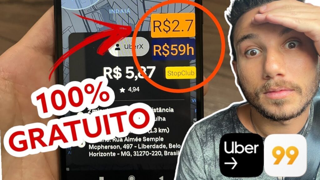 Como descobrir estimativa de preco do uber sem usar o celular 1