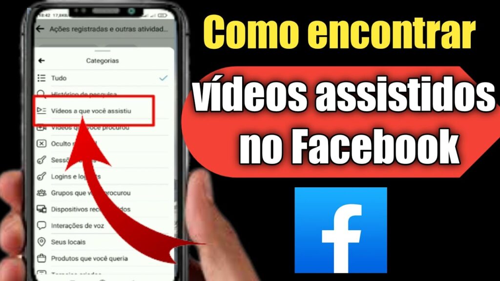 Como encontrar um video que voce viu e perdeu no feed do facebook 1
