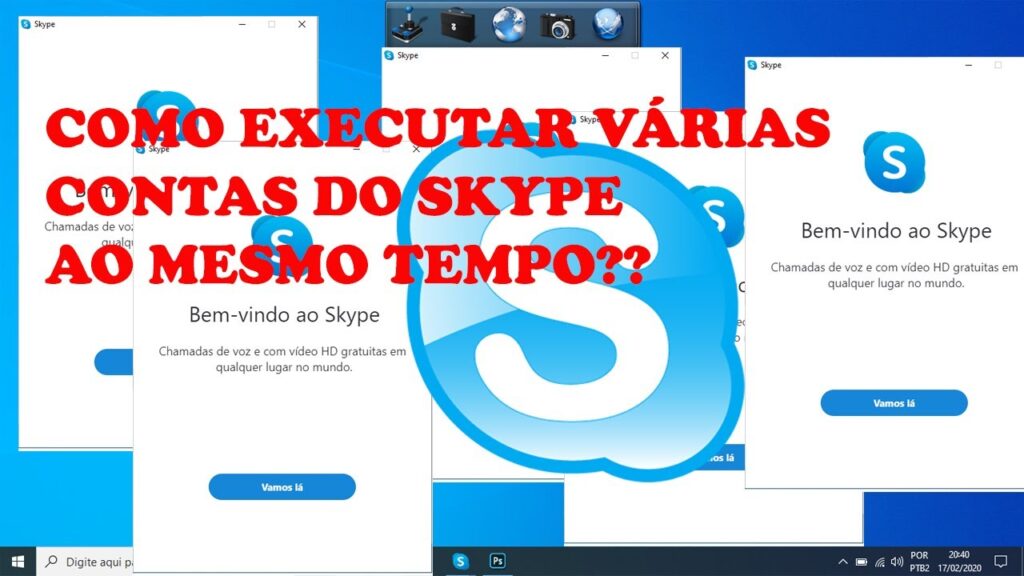 Como executar mais de uma conta skype ao mesmo tempo no pc 1