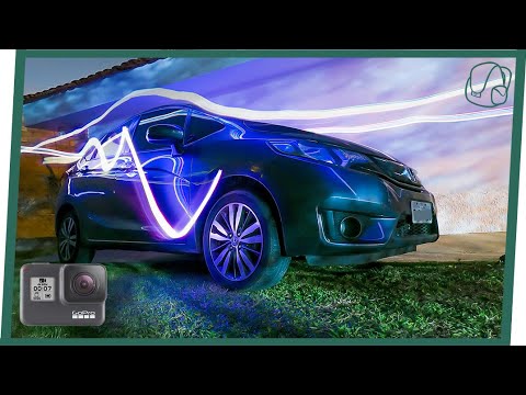 Como fazer o efeito light painting com uma gopro 1