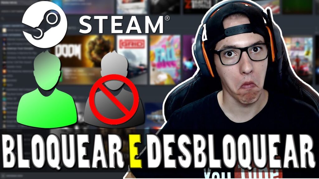 Como desbloquear ou bloquear um amigo no steam 1