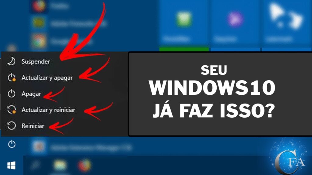 Como desligar um pc com windows sem ter que instalar atualizacoes 1
