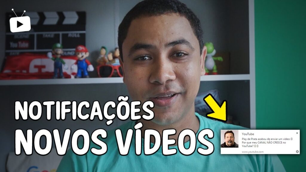 Como ativar notificacoes de novos videos do youtube no chrome 1
