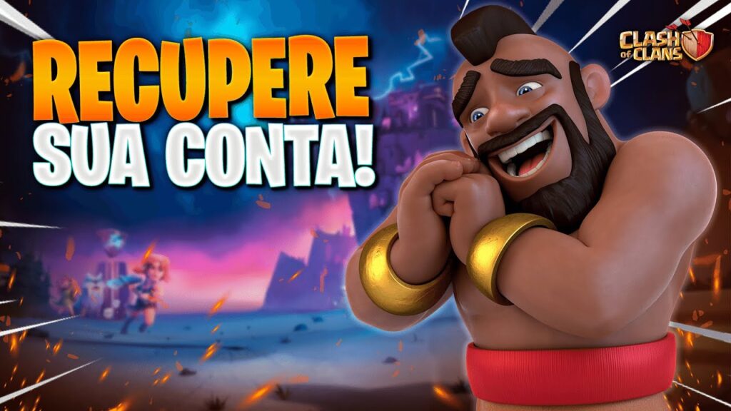 Como recuperar sua conta do clash of clans 1