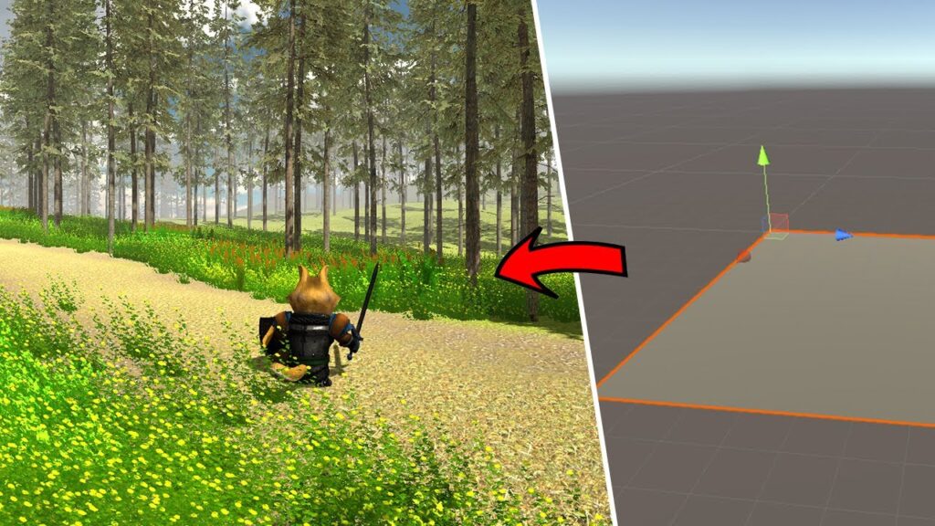 Como usar a ferramenta de paisagem para modificar cenarios em lego worlds 1