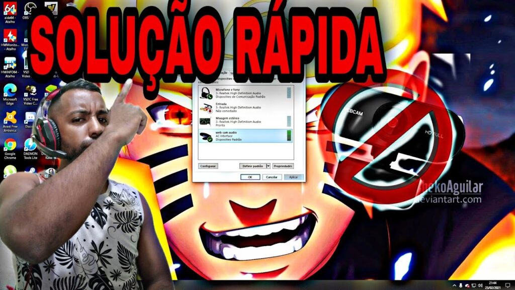 Como realmente desativar o microfone e webcam no windows 1