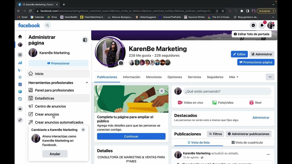Como incluir colaboradores em videos ao vivo de paginas do facebook 1