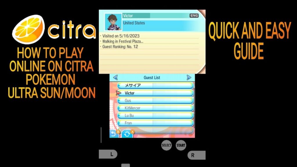 Como jogar online para batalhar nos games pokemon sun e moon 1
