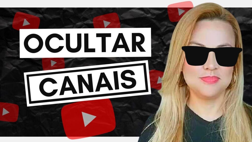Como esconder os canais que voce segue no youtube 1