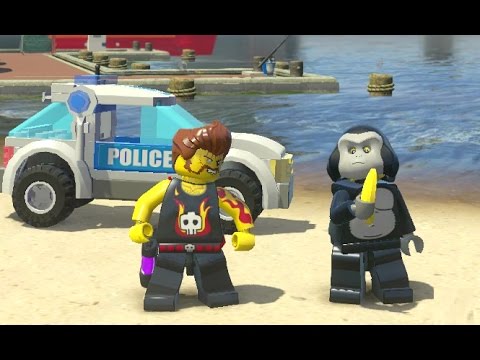 Como achar blocos dourados em lego city undercover 1