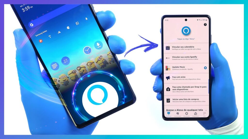 Como usar a cortana Como assistente pessoal padrao no celular android 1
